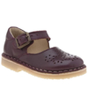 Young Soles Burgundy Delilah Girls Toddler