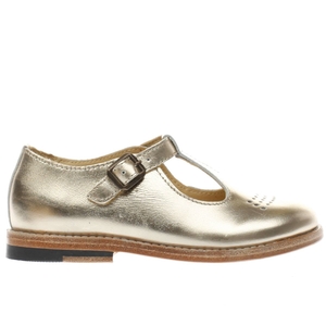 young soles gold dottie girls junior