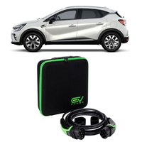 Type 2 to Type 2 - 5M - 32amp (3 Phase) - ⁣Renault Captur Charging Cable Type 2 to Type 2 5M 32amp - 3 Phase (22kW)