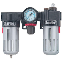 Clarke Clarke 1/4" Filter,  Regulator & Lubricator - CMF2