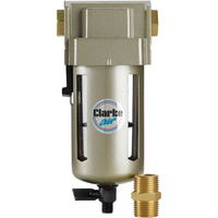 Clarke Clarke CAT159 ½" BSP In-line Manual Drain Air Filter