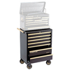 Clarke Clarke CBB217BGC HD Plus 7 Drawer Tool Cabinet (Black & Gold)