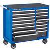 Clarke Clarke CBB226BLB Extra Large HD Plus 16 Drawer Tool Cabinet Blue
