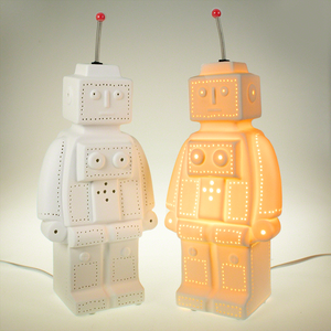 3D Ceramic Lamp Robot