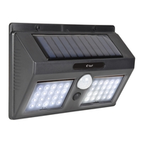 40 LED Solar Security Light with Motion Sensor