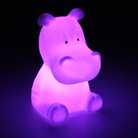 Colour Changing Hippo Light