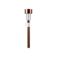 Copper Effect Solar Stake Light