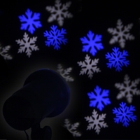 LED Snowflake Projector