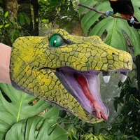 Soft Rubbery Snake Hand Puppet