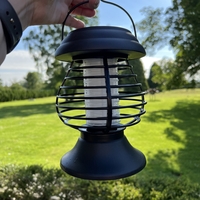 Solar Bug Zapper & Flame Lantern