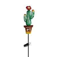 Solar Cactus Stake