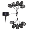 Solar Cool Flickering Flame String Lights