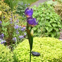 Solar Crocus Stake Light