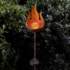 Solar Flame Stake Light