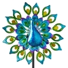Solar Peacock Wind Spinner