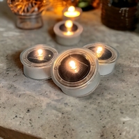 Solar T-Light Candles - 3 Pack