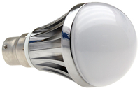 B22-400 Lumilife LED Bayonet Light Bulb 5 Watt (60W Equivalent) - Warm White