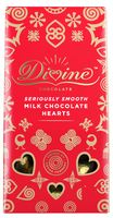 Divine Milk Chocolate Hearts - 80g