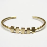 Made Brass Inca Bracelet