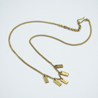 Made Brass Inca Necklace