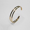 Made Brass Parallels Bracelet