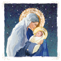Madonna & Child Charity Christmas Cards - Pack of 10