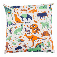 Maemara Earth Friends Scatter Cushion - Green