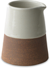 Mali White & Terracotta Slanting Jug
