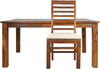 Mallani Large Table with 8 Chairs - with Upholstered Chairs