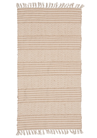 Mandani Handloom Chenille & Jute Rug - 75 x 135cm