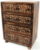 Mango Wood 4 Drawer Cabinet