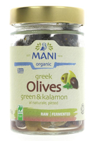 Mani organic Green & Kalamon Olive Mix - 175g