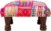 Mardi Gras Footstool