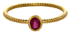 Marzipants 18ct Gold Ring - Ruby