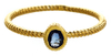 Marzipants 18ct Gold Ring - Sapphire