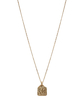 Marzipants Handmade Gold Intention Necklace - Protection