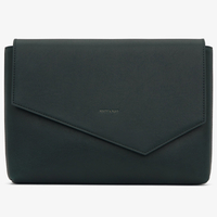 Matt & Nat Riya Vegan Clutch Bag - Emerald