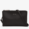 Matt & Nat Triplet Vegan Crossbody Bag - Black