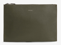 Matt & Nat Vegan Lexis File Holder Pouch - Olive