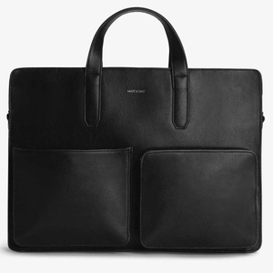 Matt & Nat Vegan Soren Briefcase - Black