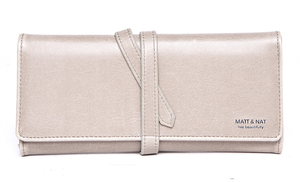 Matt & Nat Vegan Marianne Clutch Wallet - Stone