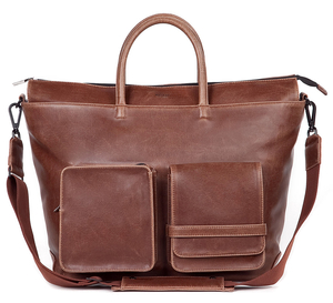 Matt & Nat Vegan Raylan Weekend Bag - Cognac