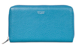Matt & Nat Vegan Trip Wallet - Ocean