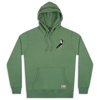 Matt Sewell Mens Lapwing Organic Hoodie - Watercress