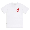 Matt Sewell Mens Red Bird Tee - White