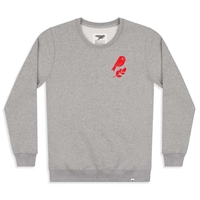 Matt Sewell Womens Red Bird Sweat - Ash Marl