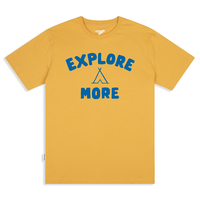 Mens Explore More Tee - Maize