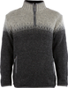 Mens Heidelberg Half Zip Jumper - Grey