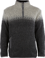 Mens Heidelberg Half Zip Jumper - Grey