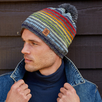 Mens Vancouver Bobble Beanie